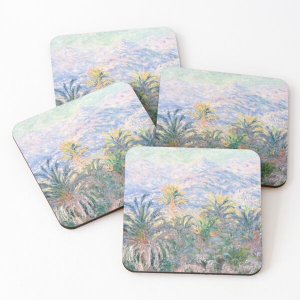 Item preview, Palm Trees at Bordighera (1884) by Claude Monet, high resolution famous painting. Original from The MET. designed and sold by LenaShines.