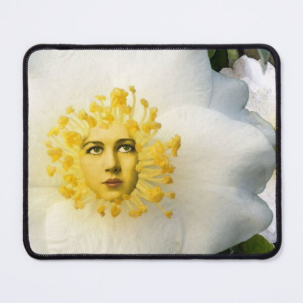 Item preview, White Camellia Lady Flower - You're Adorable designed and sold by Loveday Funck.