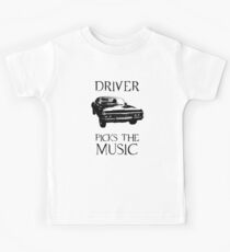 Driver picks the music (Supernatural) Kids Tee