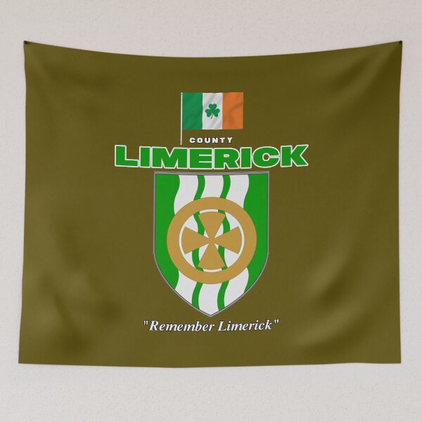 Item preview, County Limerick Ireland - Official Crest designed and sold by CathalDevlin.