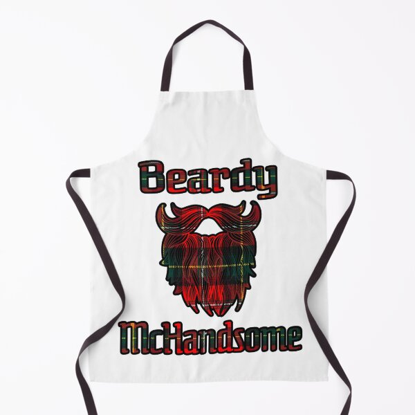 Item preview, Beardy McHandsome Bold Tartan Text designed and sold by Braw-Merch.