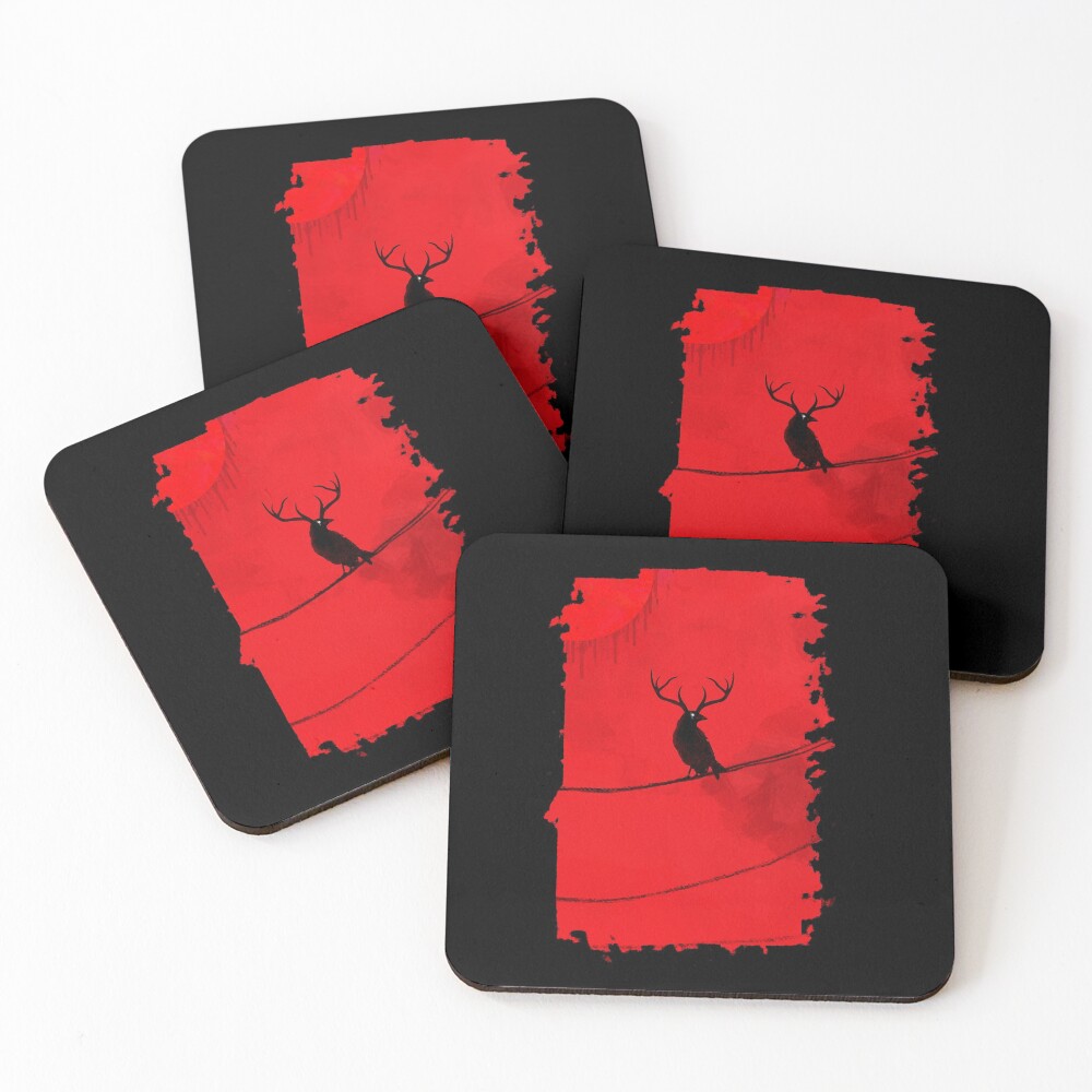 Item preview, Coasters (Set of 4) designed and sold by MrCreepsy.