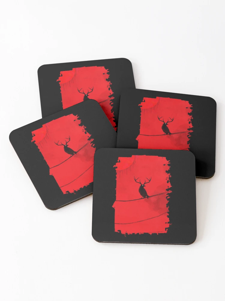 Thumbnail 1 of 5, Coasters (Set of 4), Observer designed and sold by MrCreepsy.