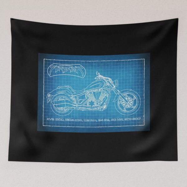 Item preview, Stryker XVS 1300 Blueprint designed and sold by KlaraBubble.