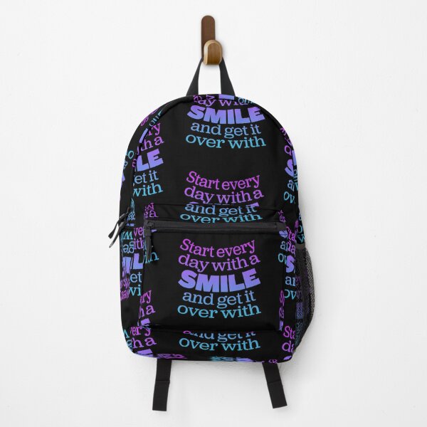 Item preview, Start every day with a smile and get it over with. v.1 designed and sold by x1brett.