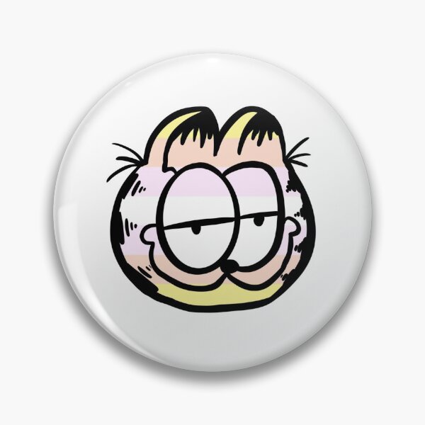 Item preview, Pangender Pride Garfield designed and sold by Peppermint T.E.A..