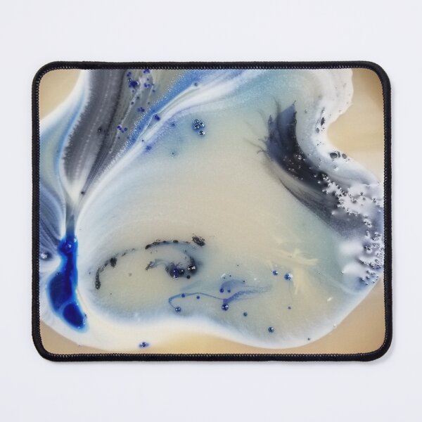 Item preview, Glacial blue abstract designed and sold by zchriswit.