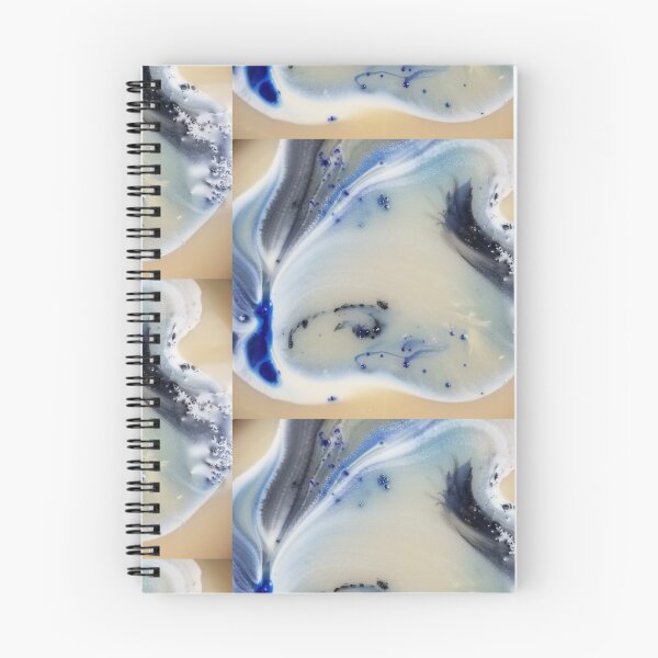Item preview, Glacial blue abstract designed and sold by zchriswit.