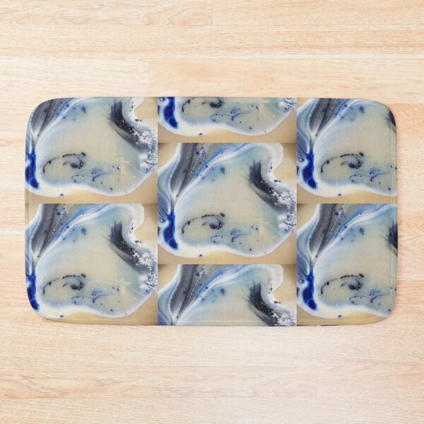 Item preview, Glacial blue abstract designed and sold by zchriswit.