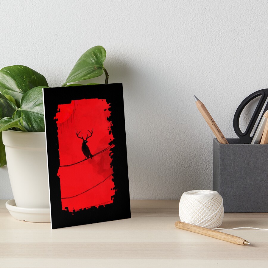 Item preview, Art Board Print designed and sold by MrCreepsy.
