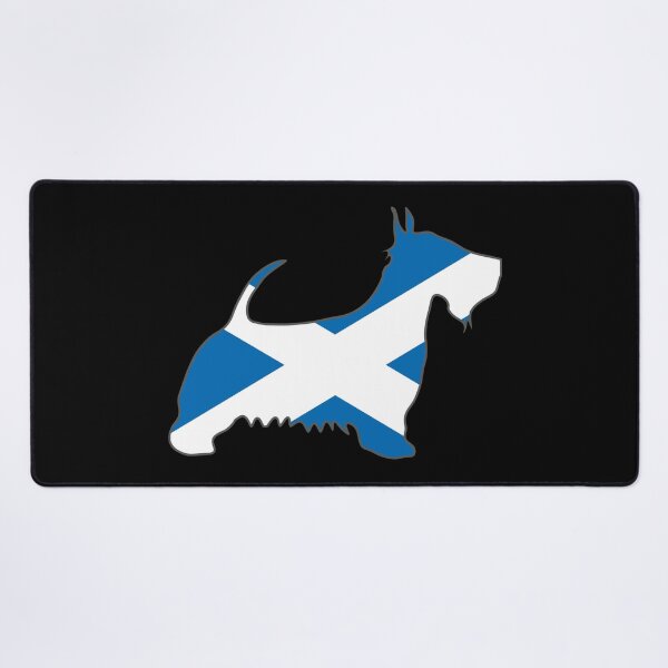 Item preview, Saltire Flag Scottish Terrier Dog Silhouette designed and sold by MacPean.