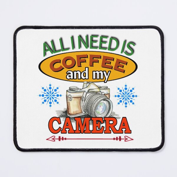 Item preview, All I Need Is Coffee And My Camera designed and sold by uta917.