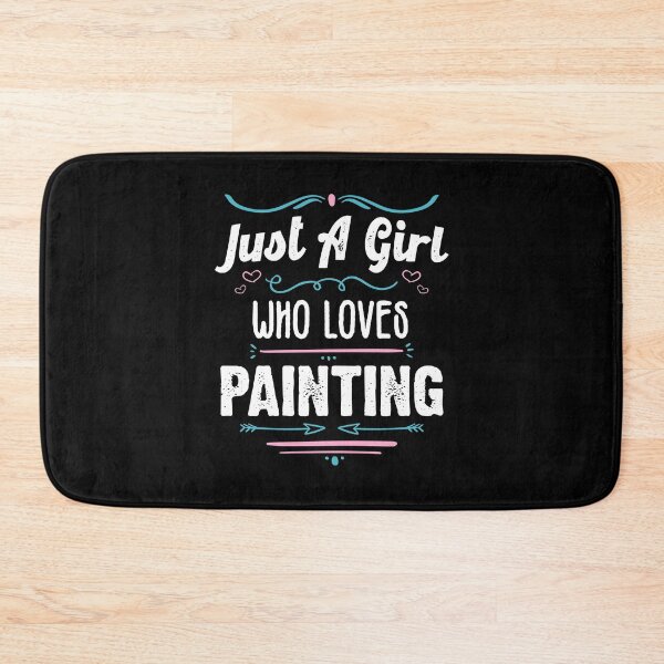 Item preview, Just A Girl Who Loves To Paint- Funny Gift Idea For Drawers 2021 designed and sold by RedHive.