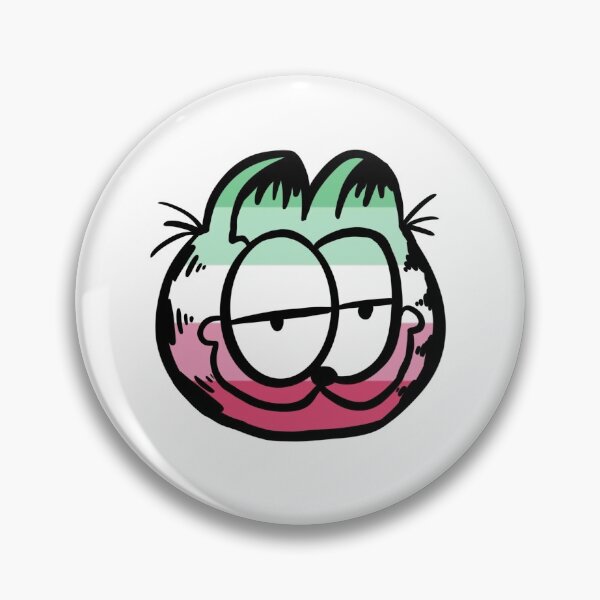 Item preview, Abrosexual Pride Garfield designed and sold by Peppermint T.E.A..