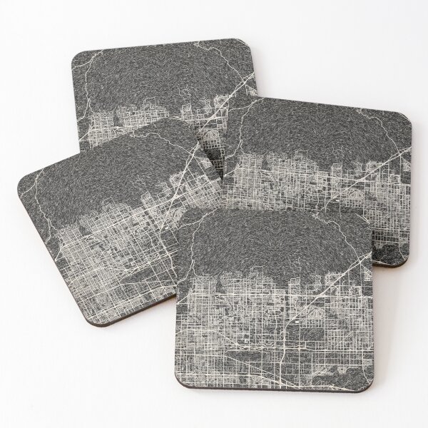 Item preview, Rancho Cucamonga map California Ink lines designed and sold by InkMaps.