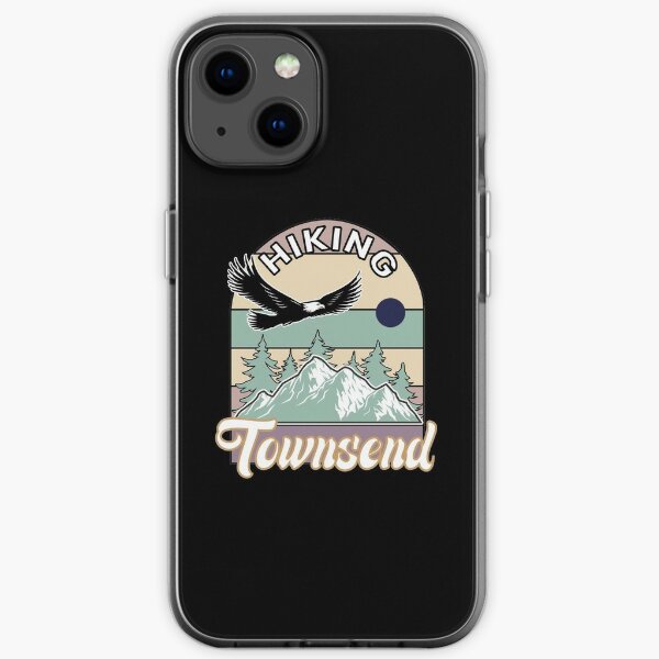 Colorful Retro Mount Townsend Hiking  Best Gift For  Friend & Family - Hiking Is My Passion  iPhone Soft Case
