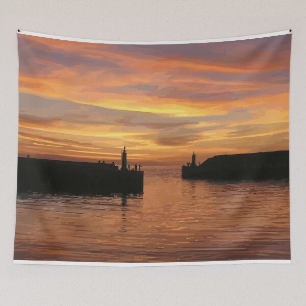 Item preview, Sunset at the sea designed and sold by Maguitl.