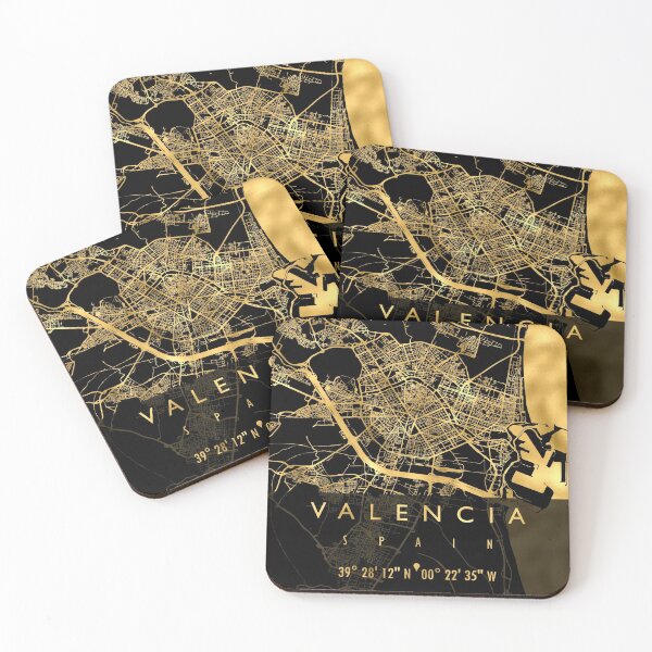 Item preview, VALENCIA MAP SPAIN designed and sold by hatimelhag.