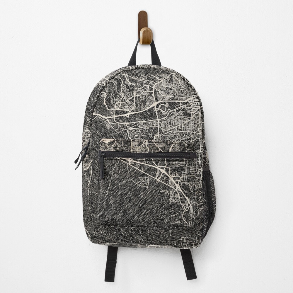 Vista previa del artículo con la obra «Mochila», diseñado y vendido por InkMaps.