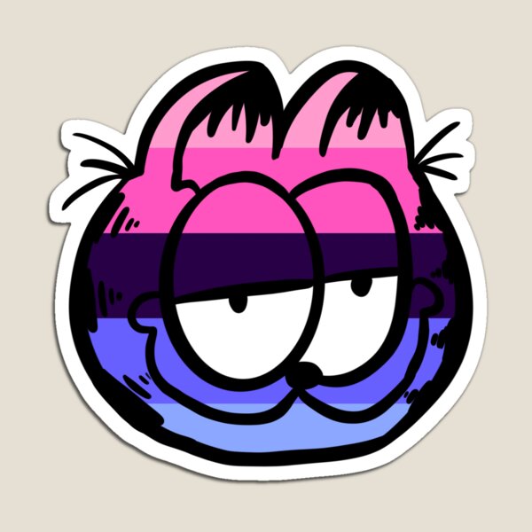 Item preview, Omnisexual Pride Garfield designed and sold by Peppermint T.E.A..