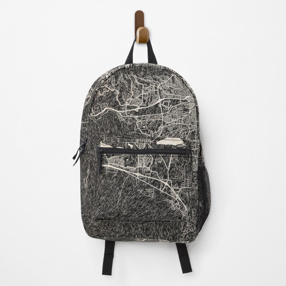 Vista previa del artículo con la obra «Mochila», diseñado y vendido por InkMaps.
