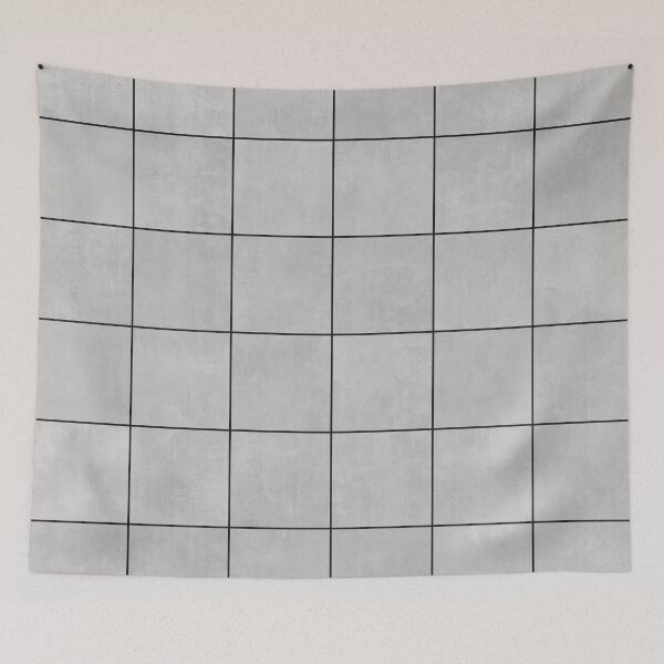 Item preview, Large Grid Pattern - Grey designed and sold by Zoltan Ratko.