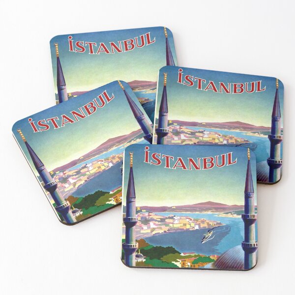 Item preview,  ISTANBUL : Vintage Travel and Tourism Advertising Poster Print designed and sold by posterbobs.