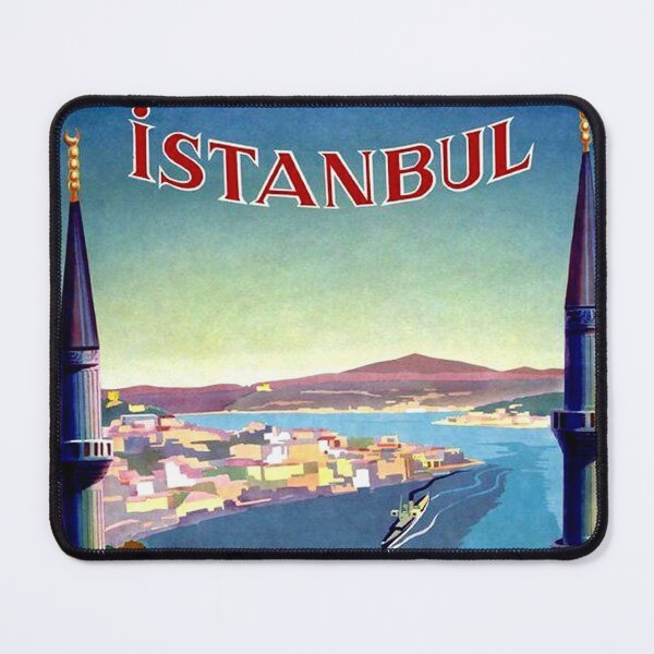 Item preview,  ISTANBUL : Vintage Travel and Tourism Advertising Poster Print designed and sold by posterbobs.