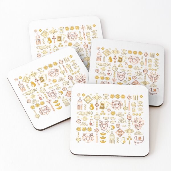Item preview, Golden pattern in Chinese style designed and sold by Anna Pogulyaeva.