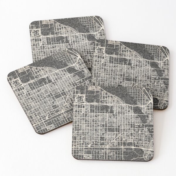 Item preview, Rialto map California Ink lines designed and sold by InkMaps.