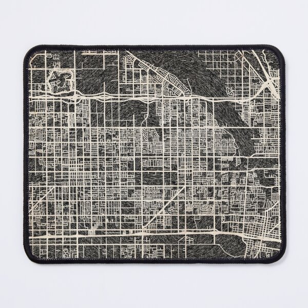 Item preview, Rialto map California Ink lines designed and sold by InkMaps.