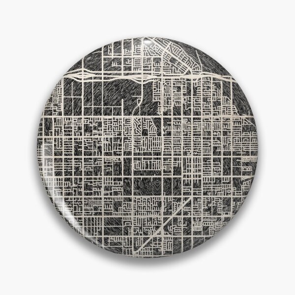 Item preview, Rialto map California Ink lines 2 designed and sold by InkMaps.