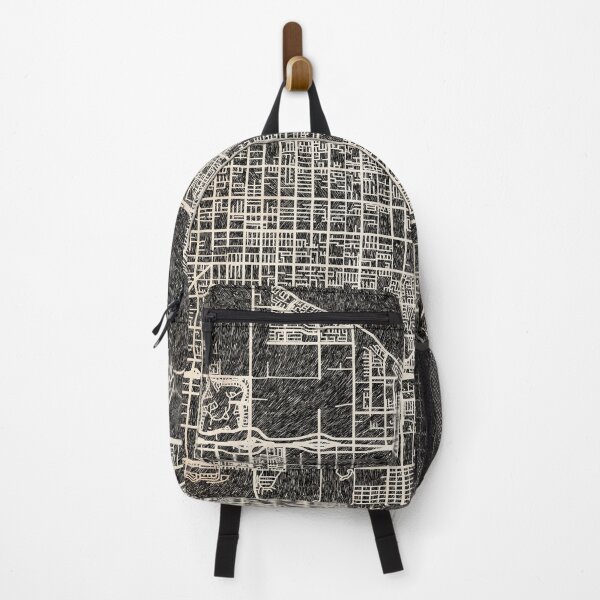Item preview, Rialto map California Ink lines 2 designed and sold by InkMaps.