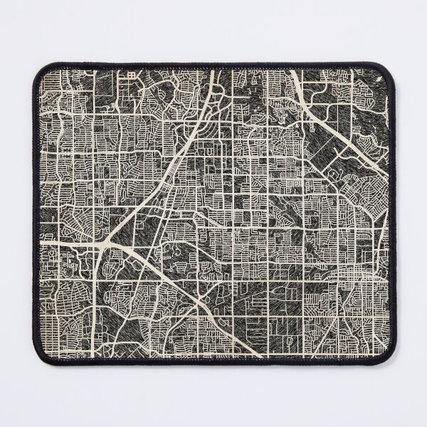 Item preview, Richardson map Texas Ink lines designed and sold by InkMaps.