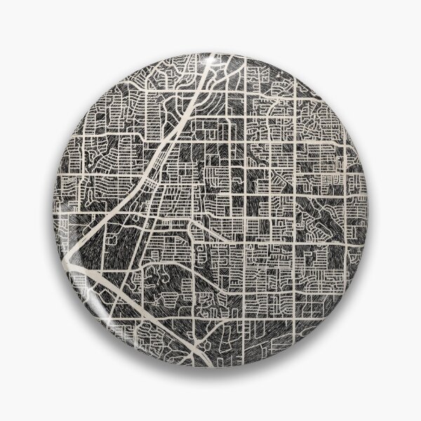 Item preview, Richardson map Texas Ink lines 2 designed and sold by InkMaps.