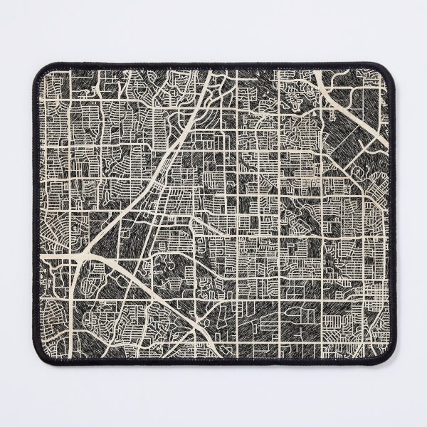 Item preview, Richardson map Texas Ink lines 2 designed and sold by InkMaps.