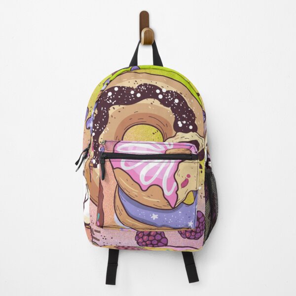 Item preview, Donut with bite illustration designed and sold by uvasri.