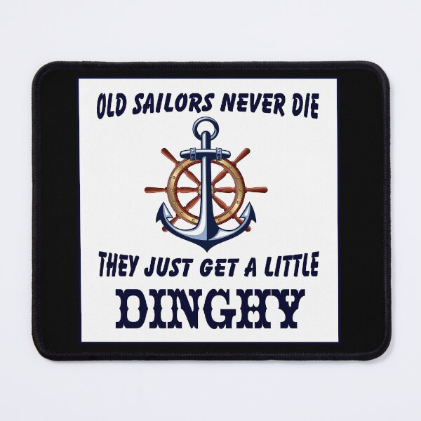 Item preview, OLD SAILORS NEVER DIE : Vintage Saying Print designed and sold by posterbobs.