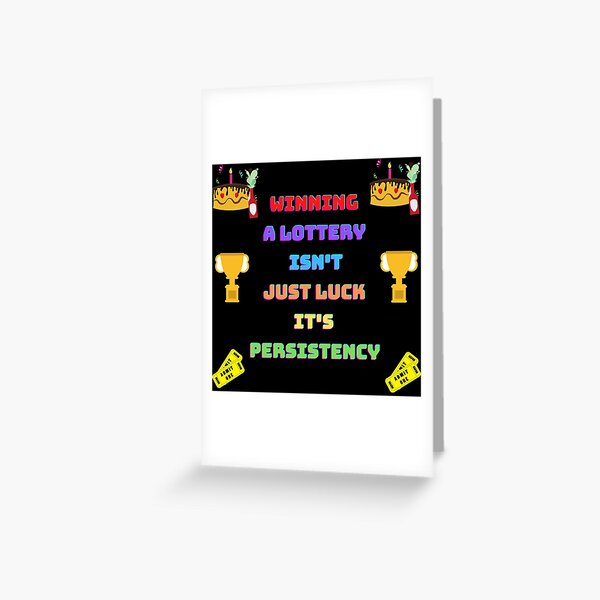 International Lotter Day Design 3 Greeting Card