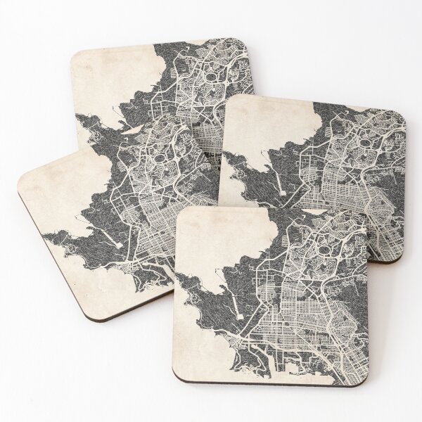 Item preview, Richmond map California Ink lines 2 designed and sold by InkMaps.