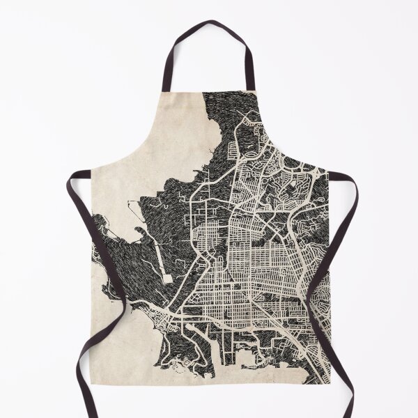 Item preview, Richmond map California Ink lines 2 designed and sold by InkMaps.