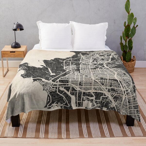 Item preview, Richmond map California Ink lines 2 designed and sold by InkMaps.