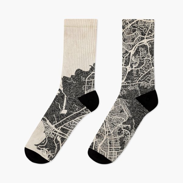 Item preview, Richmond map California Ink lines 2 designed and sold by InkMaps.