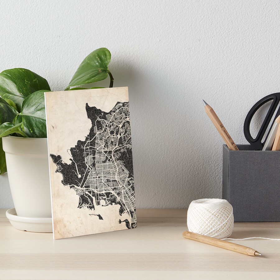 Vista previa del artículo con la obra «Lámina rígida», diseñado y vendido por InkMaps.