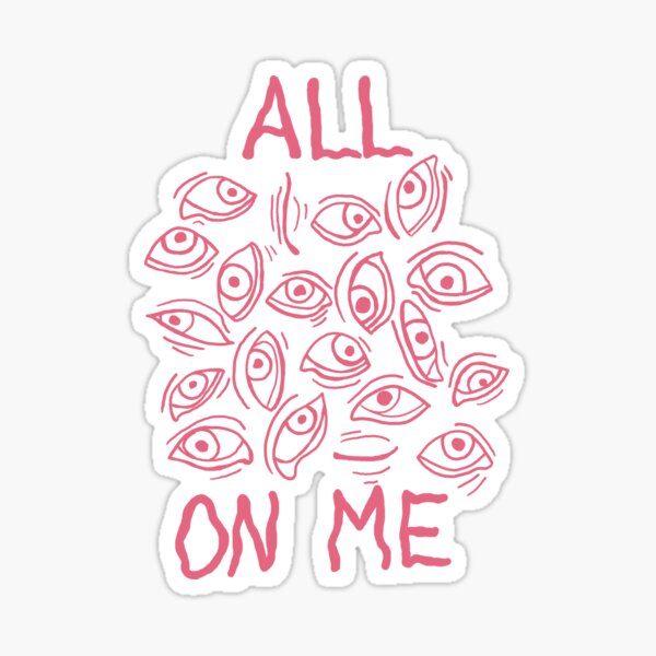 Item preview, All eyes on me, pink designed and sold by JuEW-art.