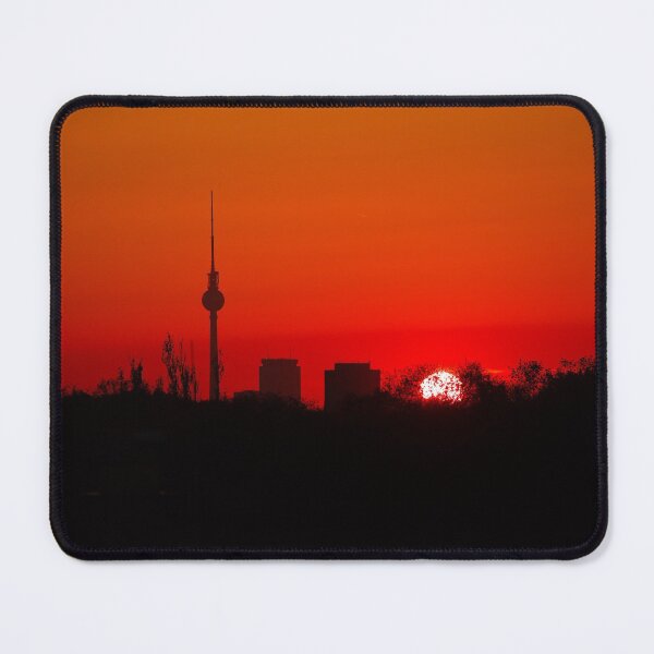 Item preview, Sunset in Berlin with the television tower designed and sold by GEARimages.