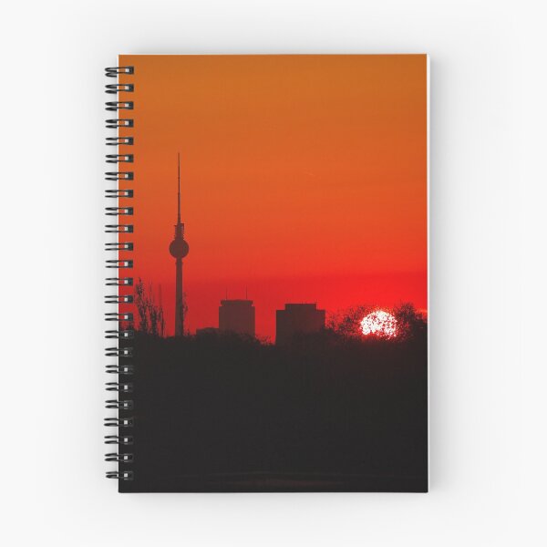 Item preview, Sunset in Berlin with the television tower designed and sold by GEARimages.