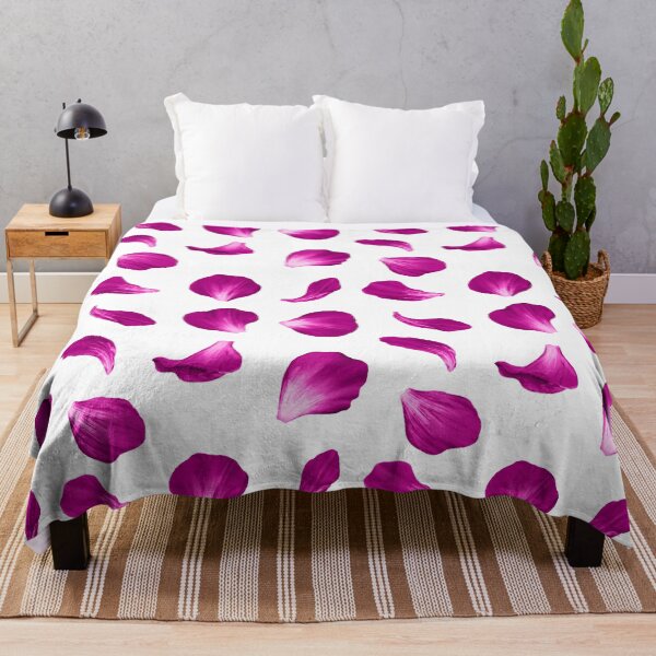 Item preview, Pink Floral Petals Pattern designed and sold by SLGreenArrow.