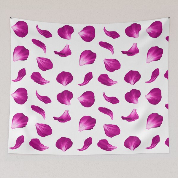 Item preview, Pink Floral Petals Pattern designed and sold by SLGreenArrow.