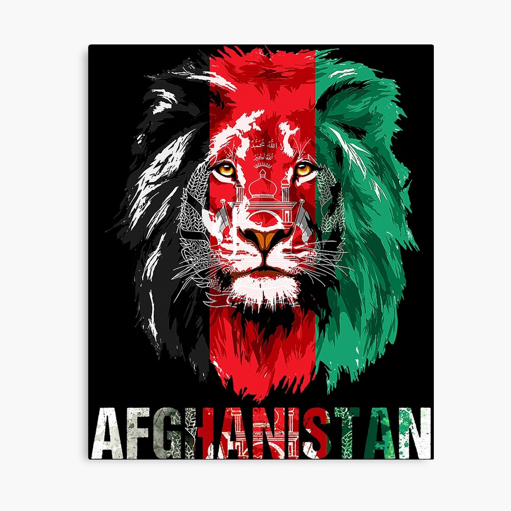 Afghanistan Flag Lion Free Afghanistan . Photographic Print for Sale by  JaleneRichcree | Redbubble